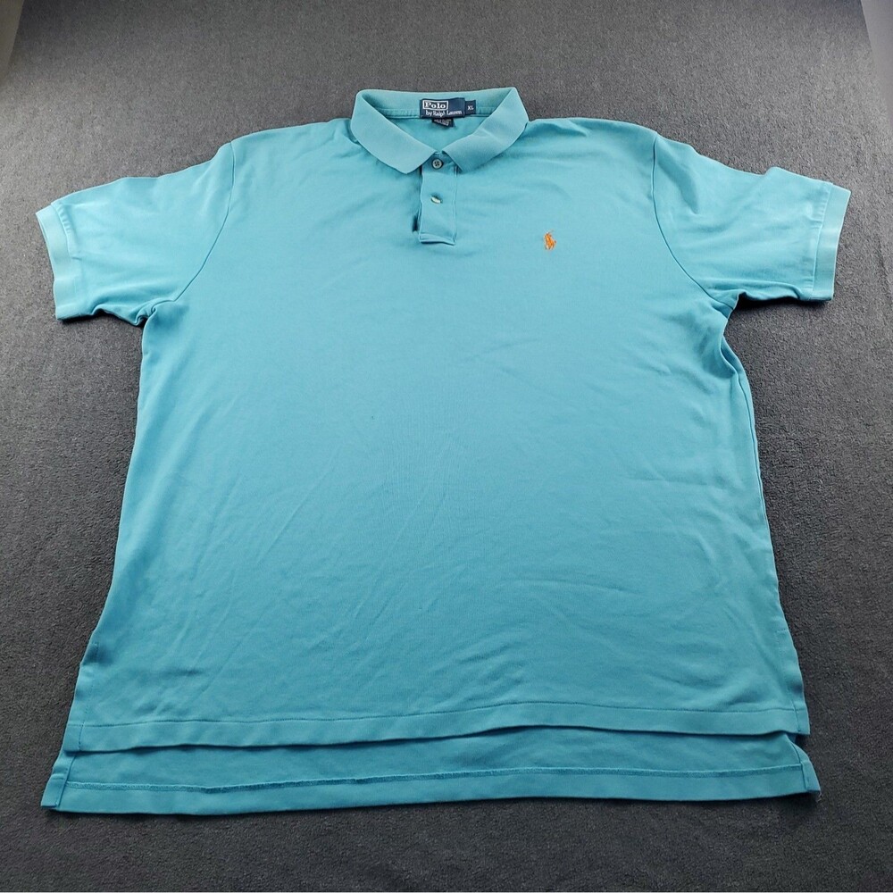 Vintage Polo Ralph Lauren Polo Shirt Mens Size XL Blue
